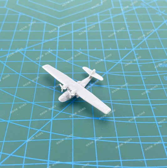 3D printed model Unpainted 1/1500/700/400/350 U.S. Catalina Seaplane
