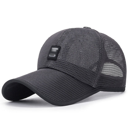 Summer Snapback Quick Dry Mesh Baseball Cap Outdoor Sun Golf Breathable Hat NEW