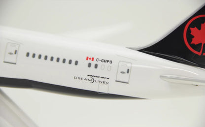 29CM 1:200 Risesoon Air Canada Boeing 787-8 Passenger Aircraft ABS Plastic Model