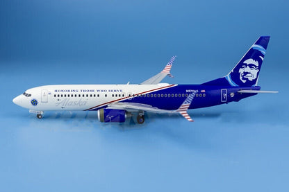 1:200 GeminiJets Alaska BOEING 737-800 Passenger Airplane Diecast Aircraft Model