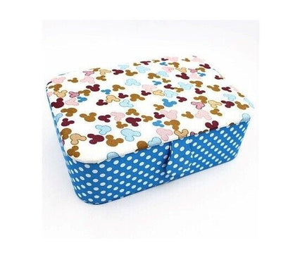 Sewing Tool Kits Multifunction Needles Tape Scissor Threads Home Storage Box Set