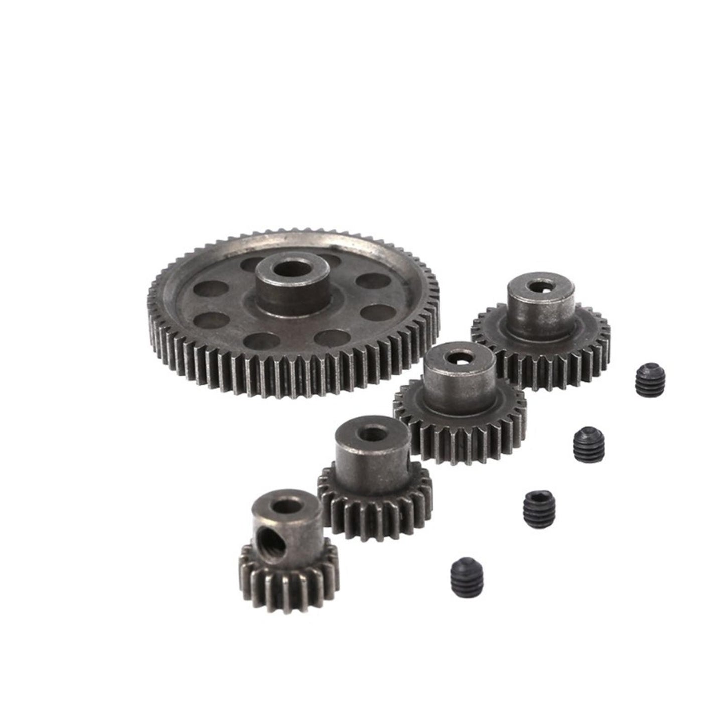 Durable Metal SpurDifferential Gear 64T Motor Pinion Cogs For HSP 94111 94123