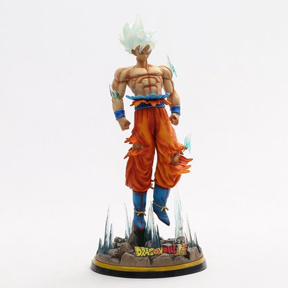 Dragon Ball SUPER Son Goku Ultra Instinct PVC Actionfigur Statue mit Licht-