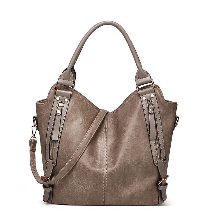 Women's Tote Hobo Crossbody Purse Leather Shoulder Bag Women Handbag Wallet