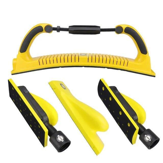 Manual Sanding Block Sandpaper Machine Hand Grinding Holder Handheld Polisher