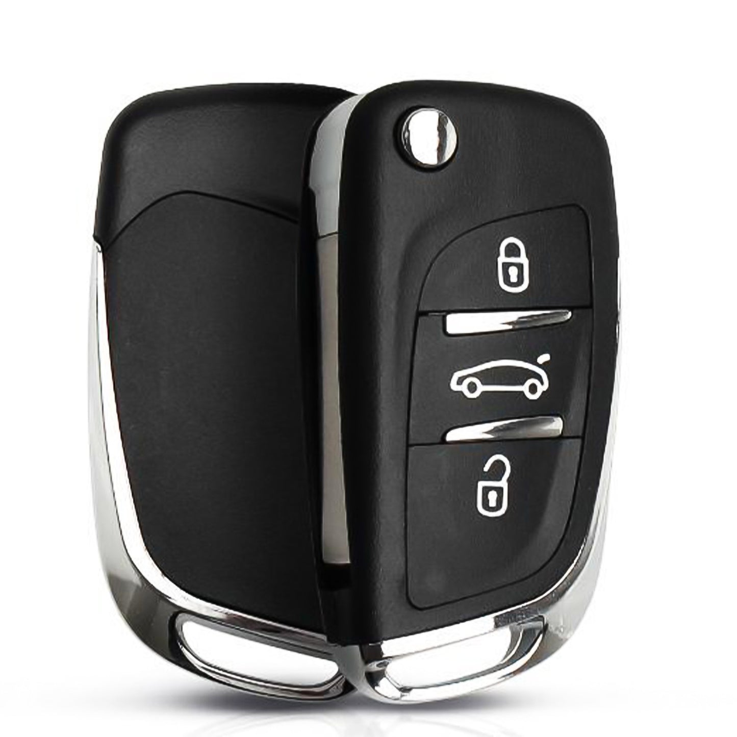 1 x New Key Shell Case Refit For CITROEN Xrasa Picasso C2/3/4/5/6/8 Remote 3 BTN