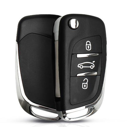 1 x New Key Shell Case Refit For CITROEN Xrasa Picasso C2/3/4/5/6/8 Remote 3 BTN