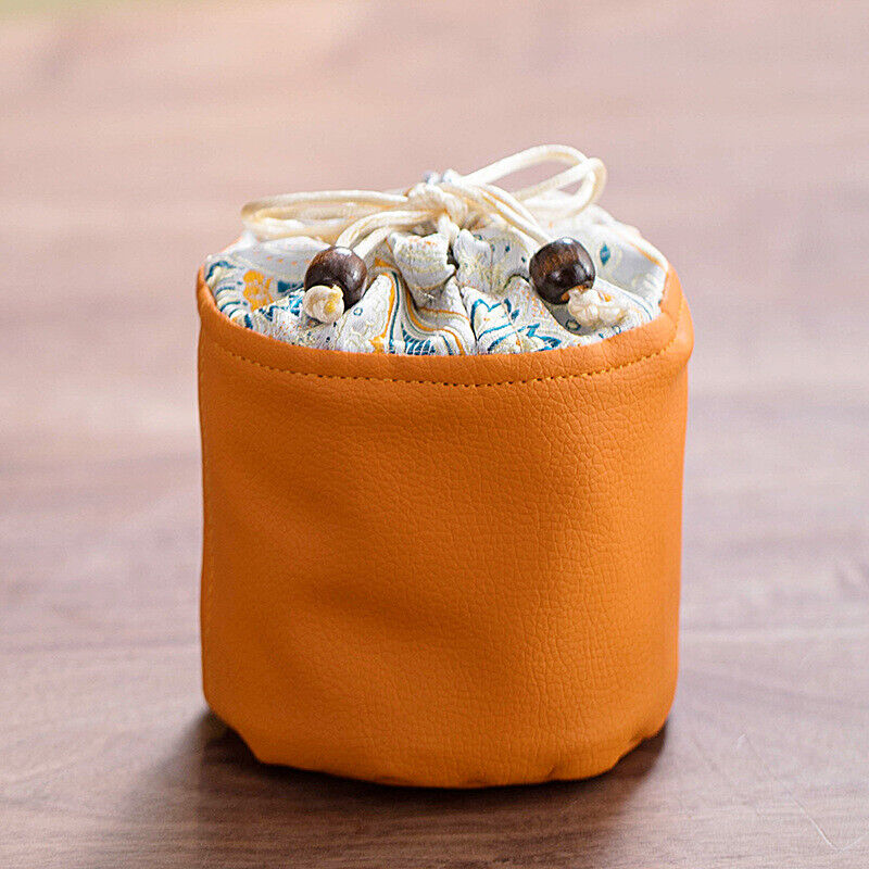 Portable Teaware Storage Bag Travel Collect Teapot Teacup Antique Jewelry Pouch