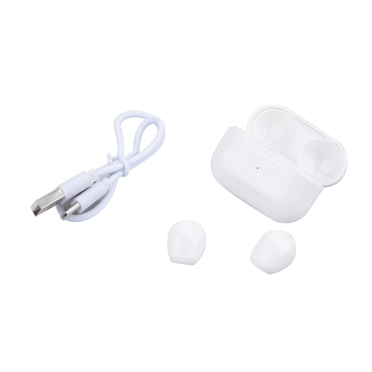 White Mini Earbuds Invisible Sleep Headphone Bluetooth 5.2 Earphones Wireless aa