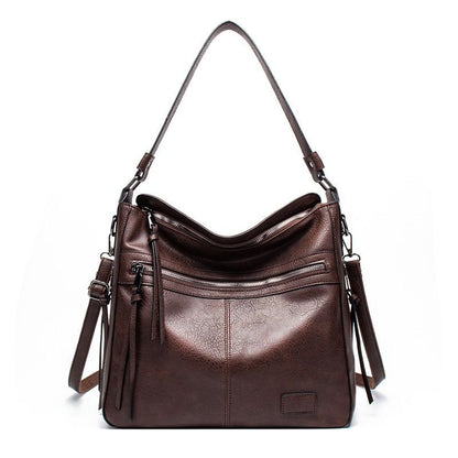 Winter Handbag Shoulder Bags Traveling Leather Large Messenger Bags 31*29*13 CM