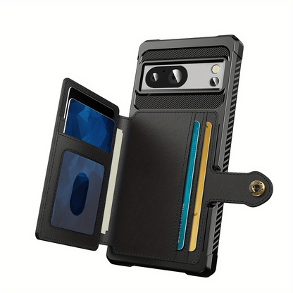 For Google Pixel 8 7 Pro Pixel 8 7 PU Leather Flip Wallet Cover with Card Holder