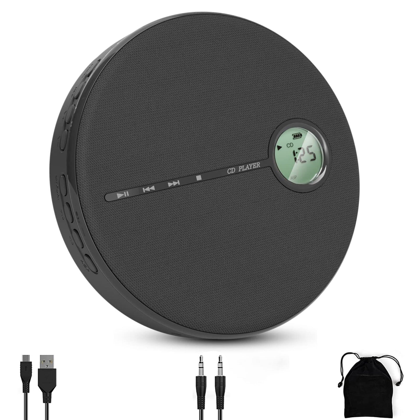 CD Player Portable with Bluetooth Retro Portable CD Player Desktop CD Players