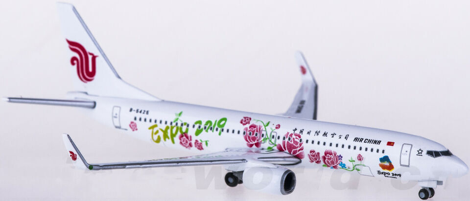 1:500 Herpa AIR CHINA BOEING 737-800 Passenger Aircraft Diecast Airplane Model