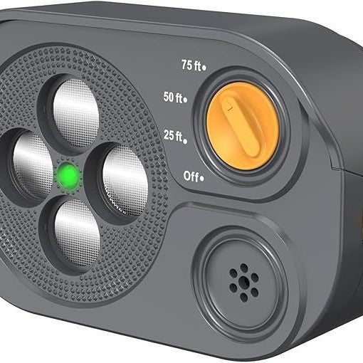 Automatic ultrasonic safety bark stop device, dog trainer, anti barking device,
