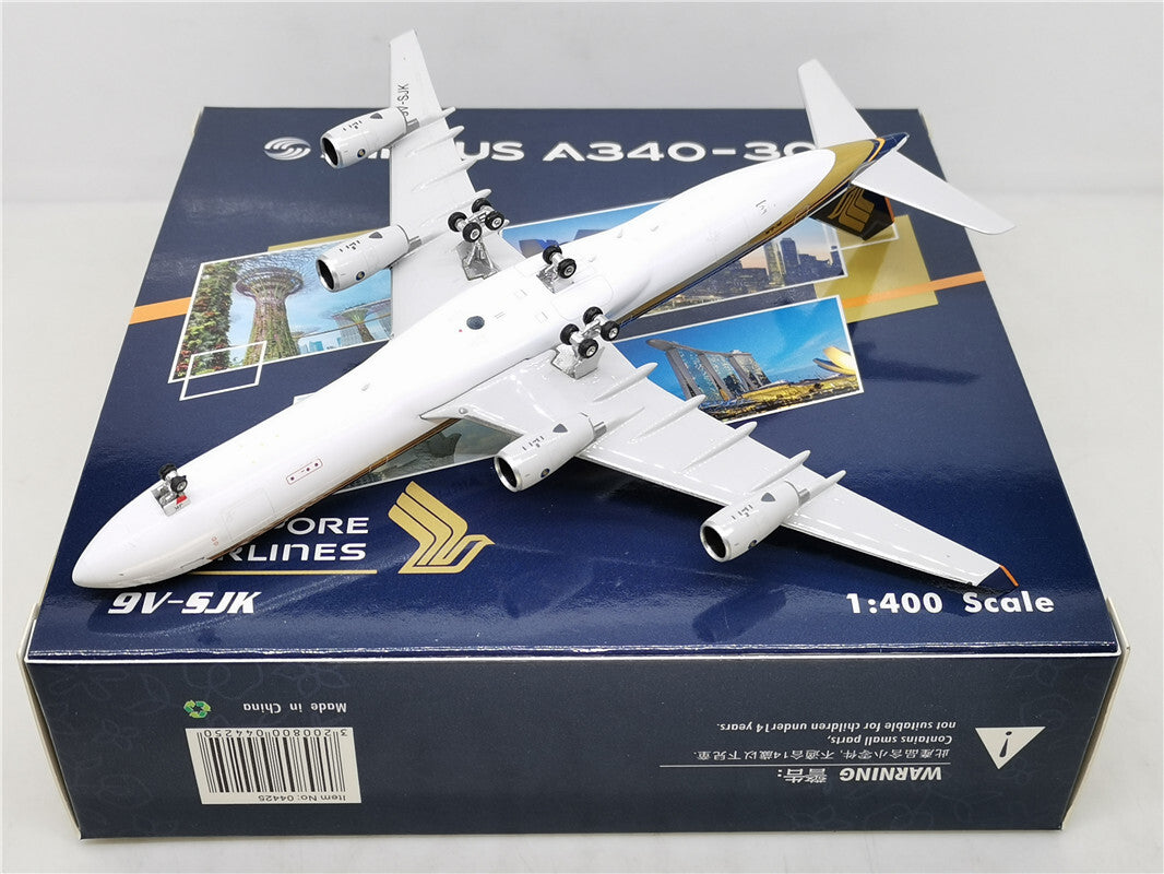 1:400 Phoenix SINGAPORE AIRLINES AIRBUS A340-300 Airplane Diecast Aircraft Model