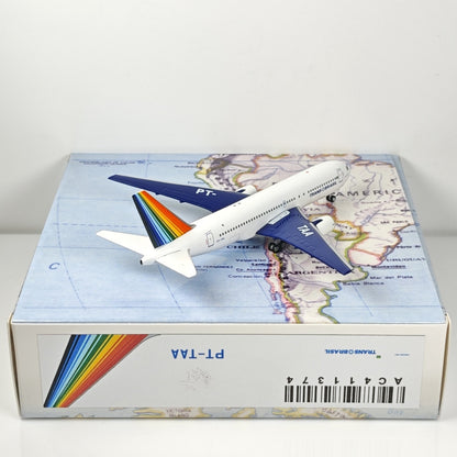 1:400 Aeroclassics Transbrasil B767-200 PT-TAA Passenger Plane Diecast Model