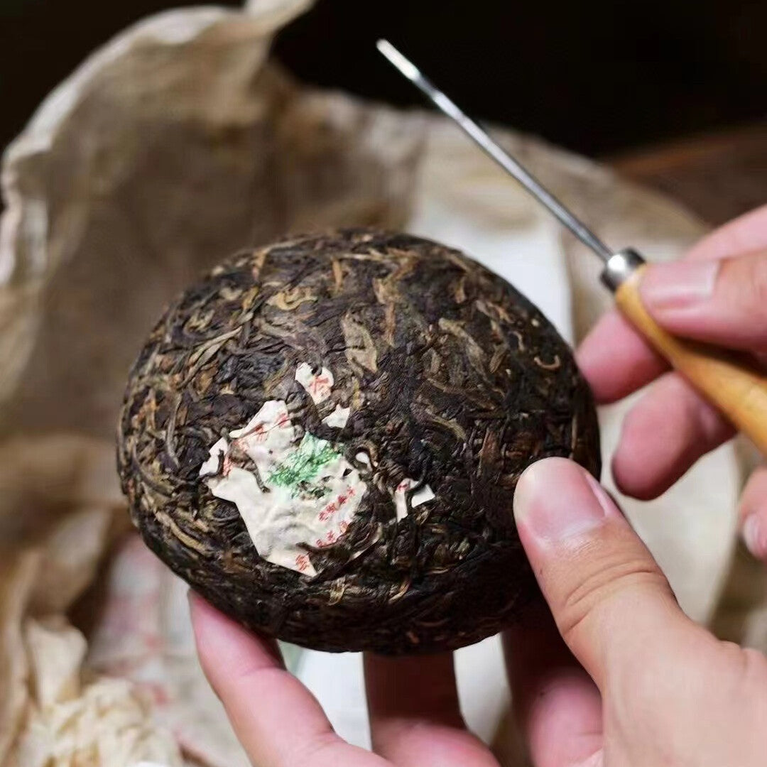 2001 Yunnan Yiwu Mt.Shen Pu-erh Tuocha Aged Puerh Raw Tuo King Pu'er Tuocha 250g