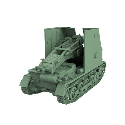 SS200709 1/200 Military Model Kit German Sturmpanzer I Bison Self-Propelled Gun