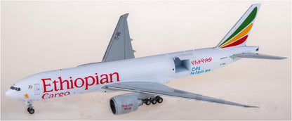 1:200 JC Wings Ethiopian Airlines B777-200LRF Diecast Aircraft Plane Model