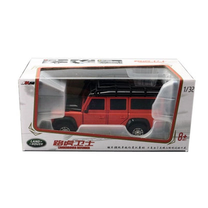 1:32 Diecast 2010 Land Rover Defender Metal Car Model Toy Door Open Sound Light