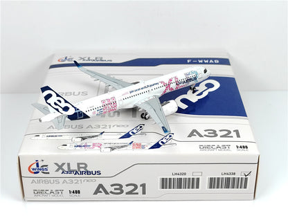 1:400 JC Wings AIRBUS A321neoXLR Passenger Airplane Diecast Aircraft Model