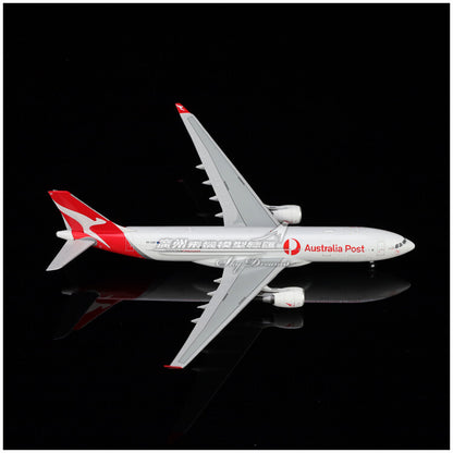 1:400 JC Wings Australia Post AIRBUS A330-200 Airplane Diecast Aircraft Model