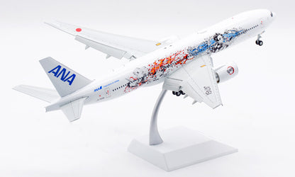 1:200 JC Wings ANA BOEING B777-200ER Flap Down Airplane Diecast Aircraft Model