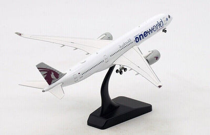 1:400 JC WINGS QATAR AIRWAYS ONE WORLD AIRBUS A350-900 Airplane Diecast Model
