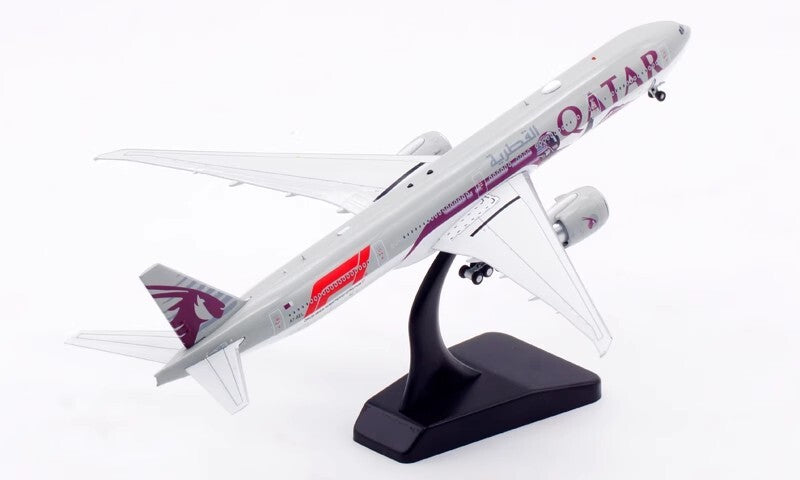 1:400 Aviation QATAR BOEING 777-300ER Passenger Aircraft Diecast Airplane Model