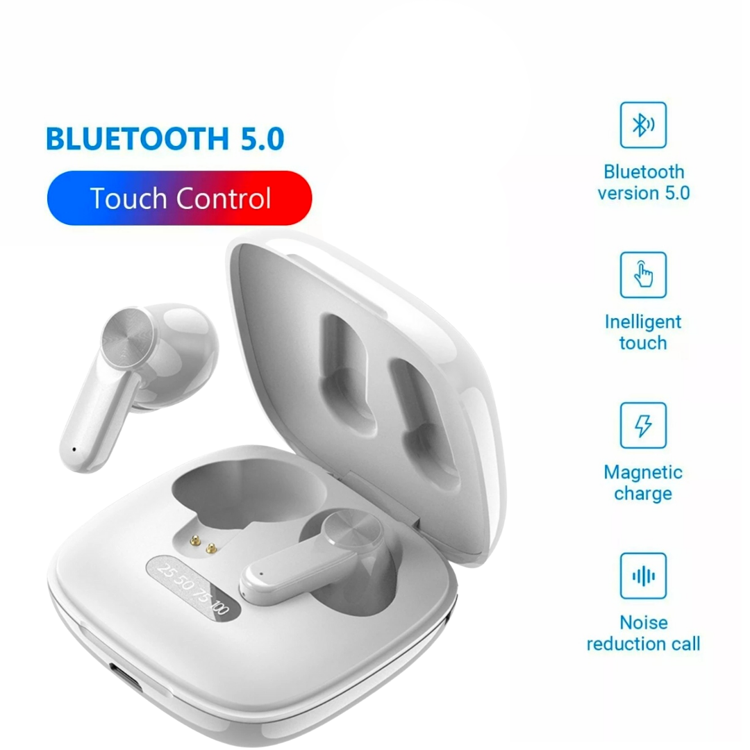 Audifonos Bluetooth 5.0 Inalambricos Auriculares para Telefonos Celular Tablet