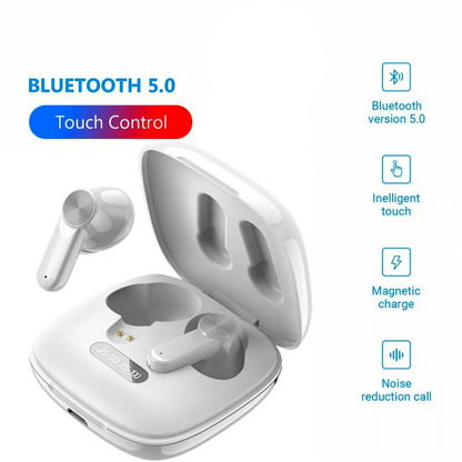 Audifonos Bluetooth 5.0 Inalambricos Auriculares para Telefonos Celular Tablet