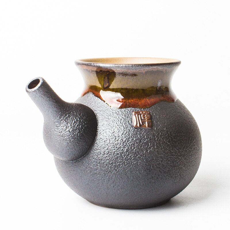270ml Japanese Ceramic Tea Pitchers Porcelain Chahai Tea Accessories