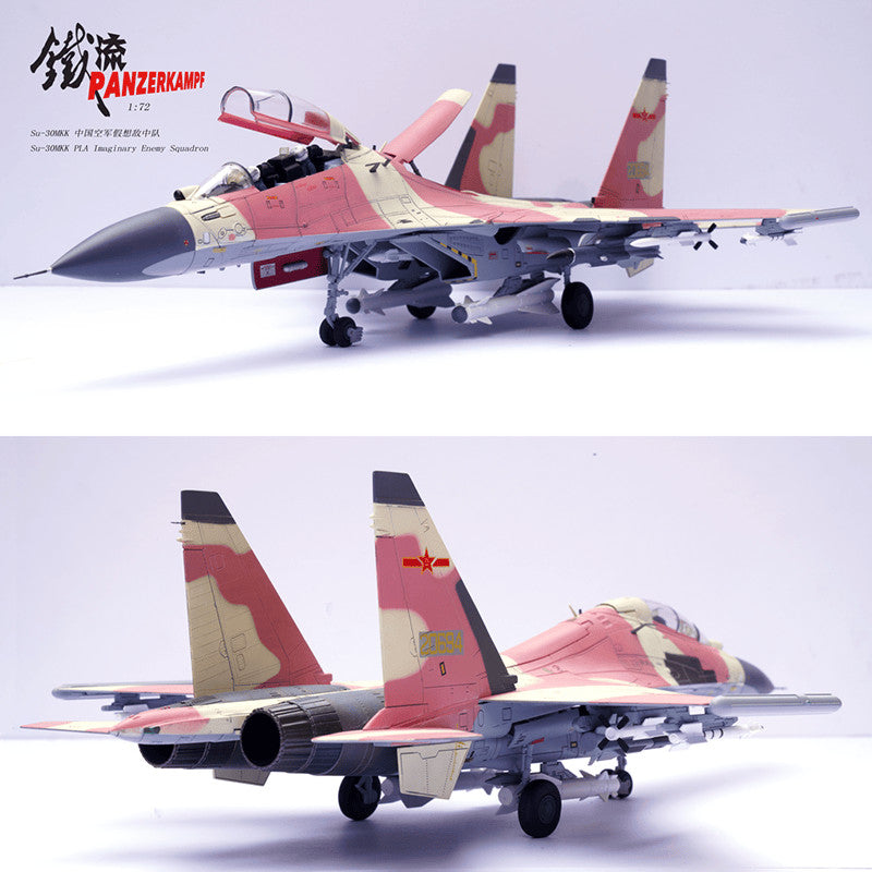 1:72 Panzerkampf PLA Imaginary Enermy Squadron SU-30MKK Fighter Diecast Model