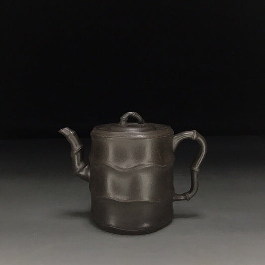 vintage chinese yixing purple clay teapot zisha ceremony carving Collectible art