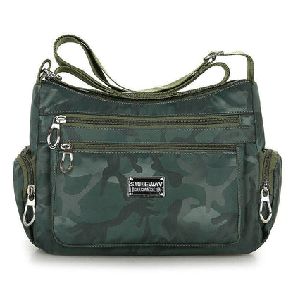 Women Shoulder Messenger Bag Nylon Oxford Crossbody Bag Handbags Travel Bags