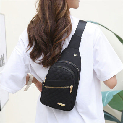 Women Crossbody Shoulder Bags Chest Sling Bag Fanny Packs Travel Sports Backpack