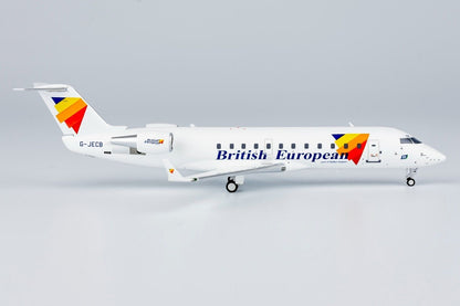 1:200 NG Model British European Bombardier CRJ200ER Airplane Diecast Plane Model
