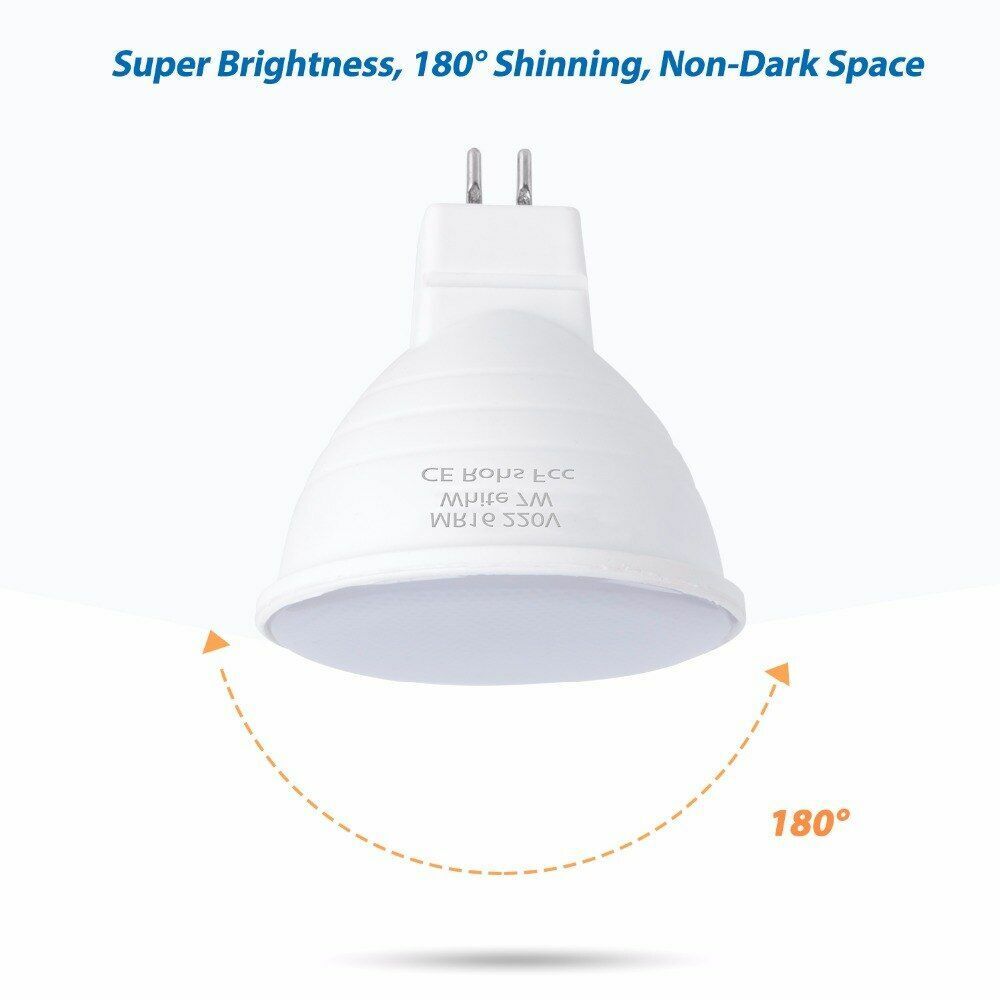 LED Corn Bulb 10PCS GU10 MR16 Spotlight 220V Focus 5W 7W Ampoule Lamp GU5.3 Spot