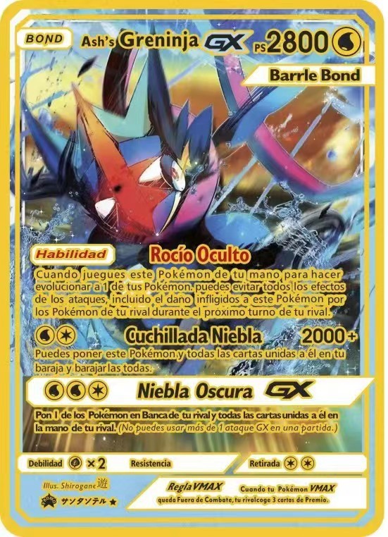 Pok é mon Super Dream Al Zeus Pet Elf Pocket Monsters Metal Card