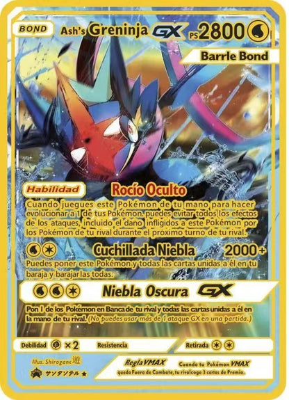 Pok é mon Super Dream Al Zeus Pet Elf Pocket Monsters Metal Card