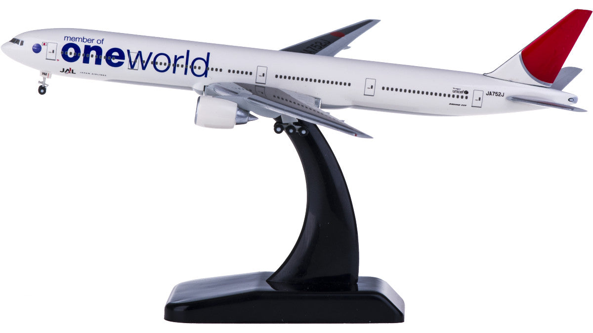 1:500 Hogan Japan Airlines One World BOEING 777-300 Airplane Diecast Plane Model