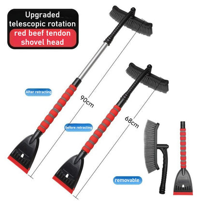 Car snow shovel snow remover detachable car snow sweeper ox tendon snow shovel 2