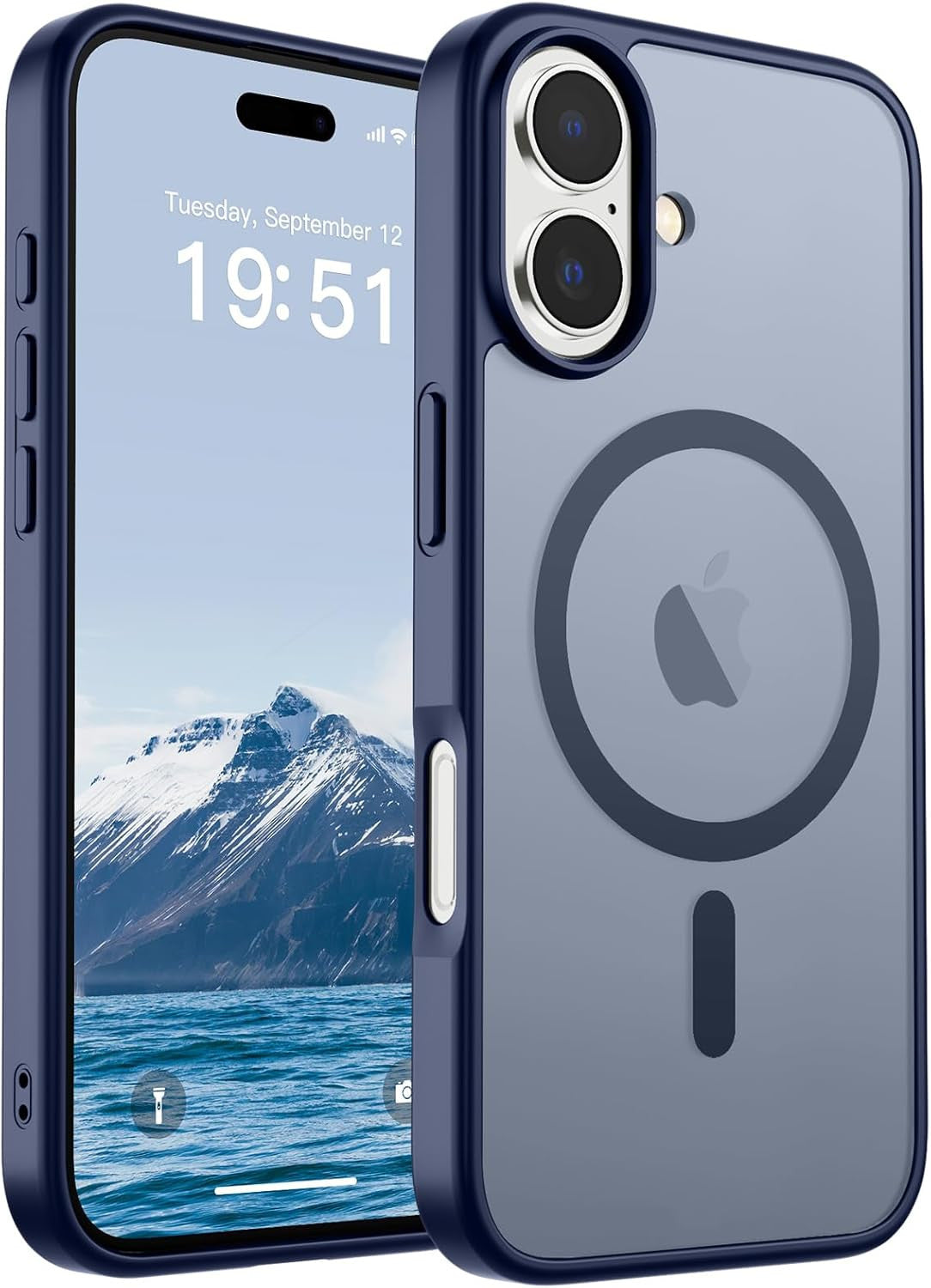 Magnetic for Iphone 17 Case (Compatible with Magsafe)(Military Grade Drop Protec