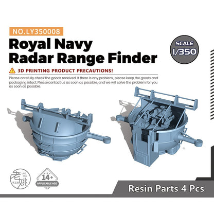 Yao's Studio LY350008 1/350 Model Upgrade Parts Royal Navy Radar Range Finder