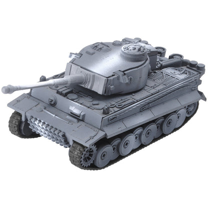 6Pcs Gray World War II German Tank Series Model Military Assembled Model 1/72