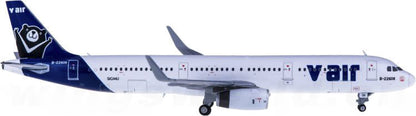 JC Wings V air for Airbus A321 B-22608 1/400 DIECAST Aircraft Pre-builded Model