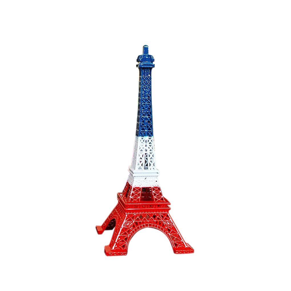 Home Decorations Metal Colorful France Paris Eiffel Tower Elegant Statue 18-25cm