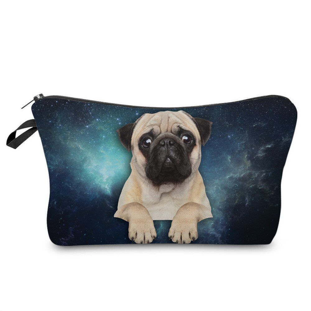 Cosmetic Bag Waterproof Printing Turtle Leaf Toilet Bag Custom Style Traveling