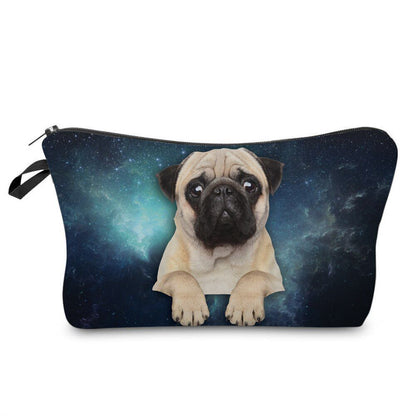 Cosmetic Bag Waterproof Printing Turtle Leaf Toilet Bag Custom Style Traveling