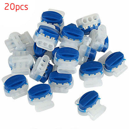 20x Wire Connectors Outdoor Garden Auto Mower Robotic Lawn Mower Tools